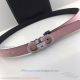 AAA Salvatoye Ferragamo 2.5cm Women's Reversible Belt - Pink Leather SS Buckle (5)_th.jpg